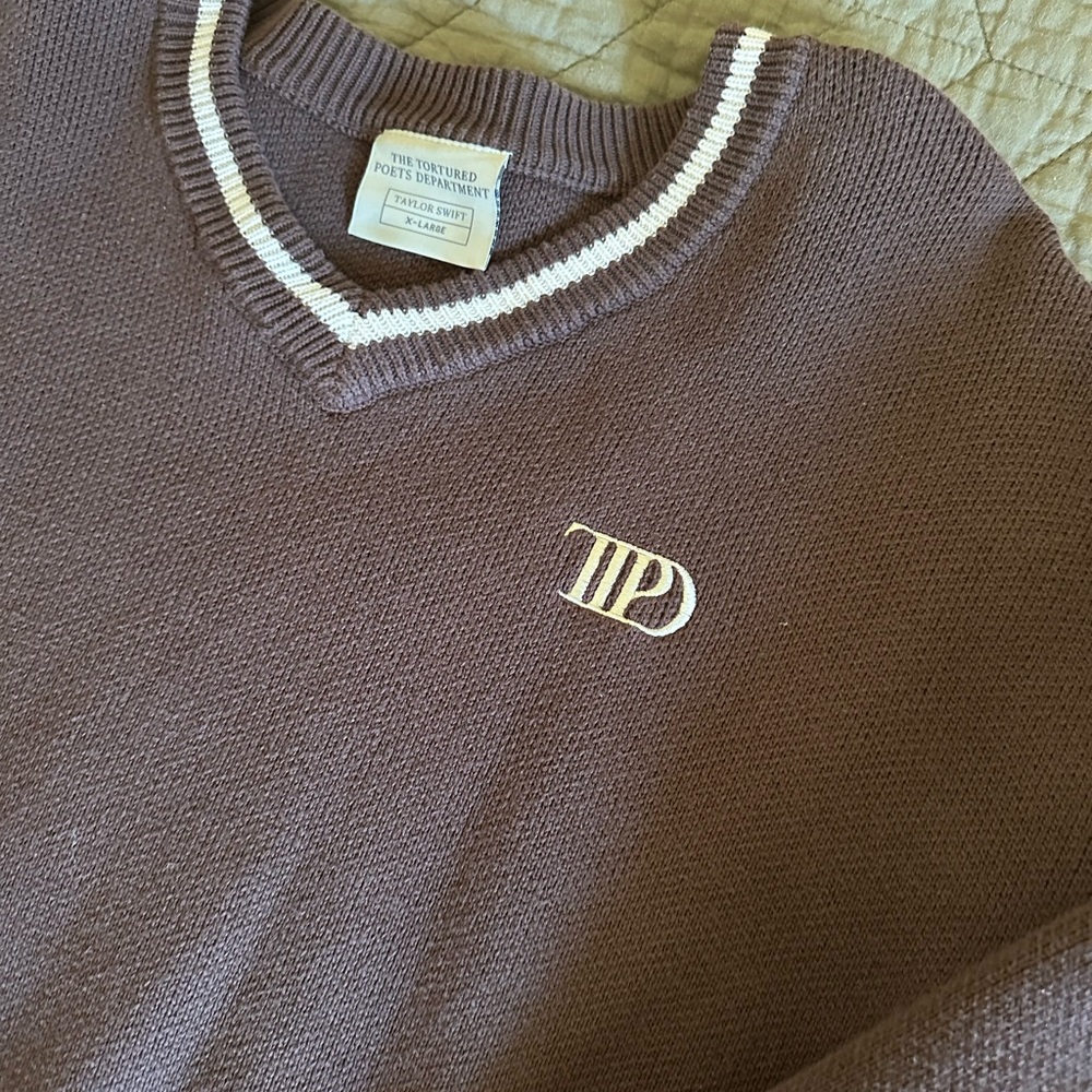 TTPD V-Neck Knit Sweater - Picture 2 of 6